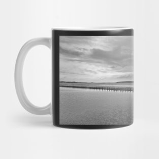 Weston-super-Mare black and white Mug